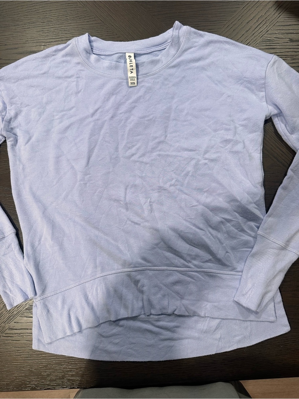 Athleta Lavender Crewneck Tee